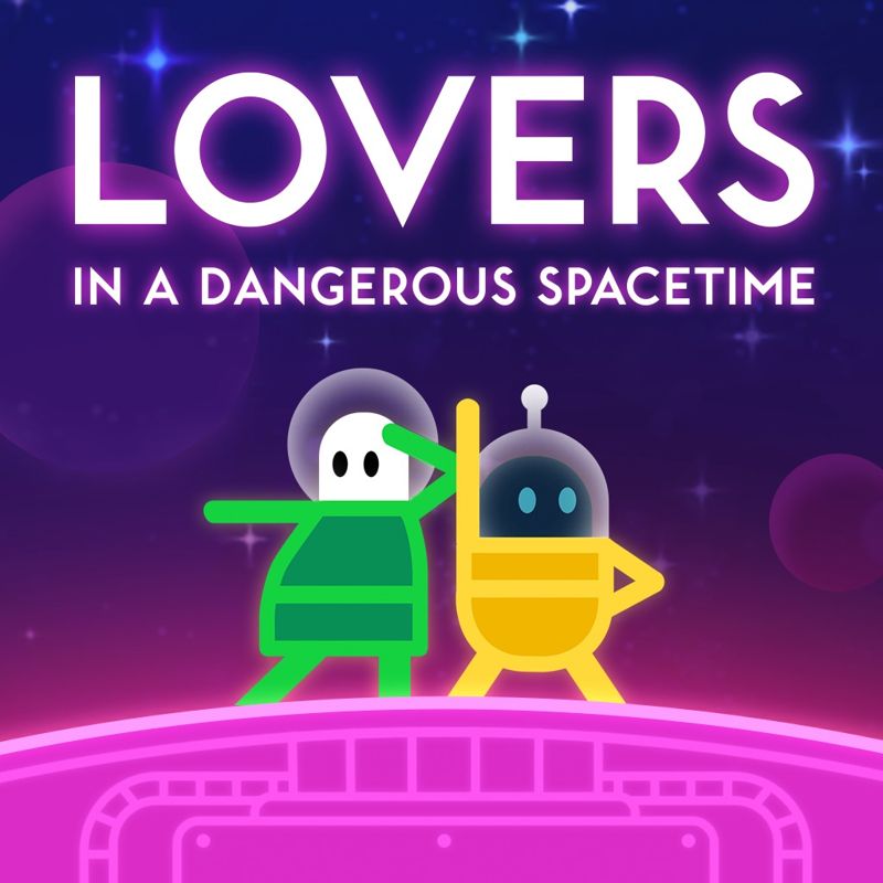Lovers in a Dangerous Spacetime box art for Playstation 4